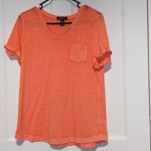 Women's Short Sleeve V-neck T-shirt